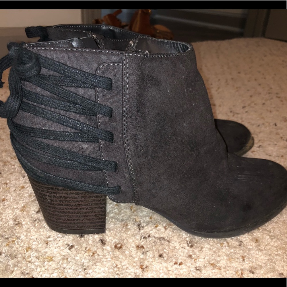 Indigo rd black booties